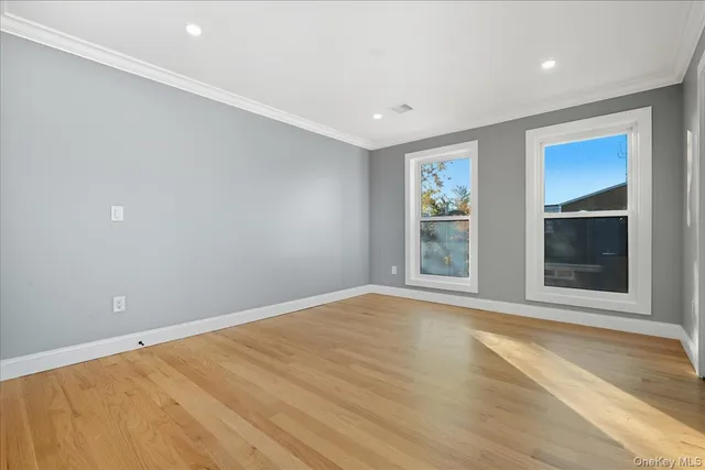 wooden floor in a room