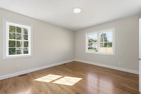a view of a window in a room