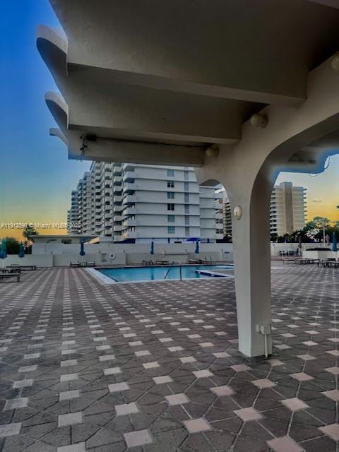 5701 Collins Avenue, Unit PH10 Miami Beach, FL 33140 - Photo 14 of 24 a view of outdoor space