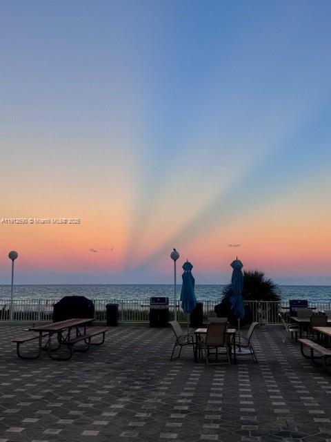 5701 Collins Avenue, Unit PH10 Miami Beach, FL 33140 - Photo 10 of 24 a view of a terrace with sitting area