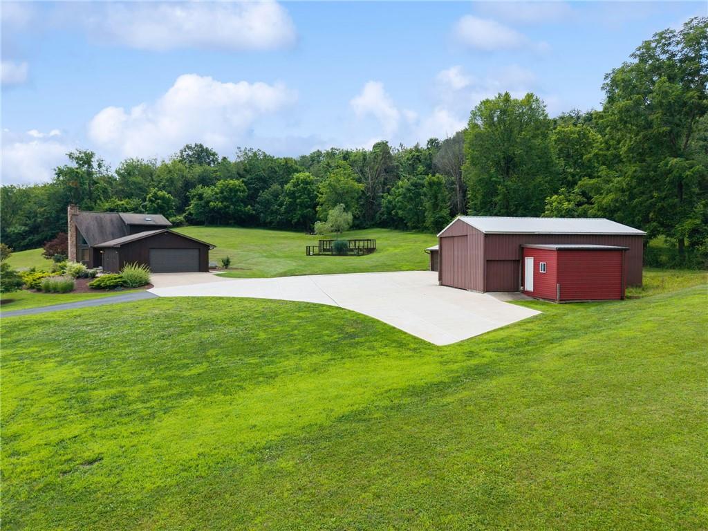 350 American Legion Road Latrobe, PA 15650 - Photo 45 of 45 a view of a backyard with swimming pool