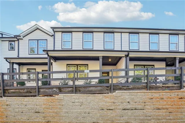 a view of a large building with a outdoor space