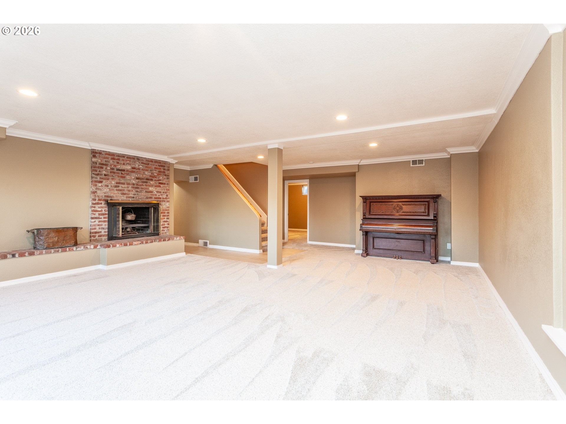 6805 Northeast Multnomah Street Portland, OR 97213 - Photo 28 of 44 a view of kitchen with furniture and fireplace