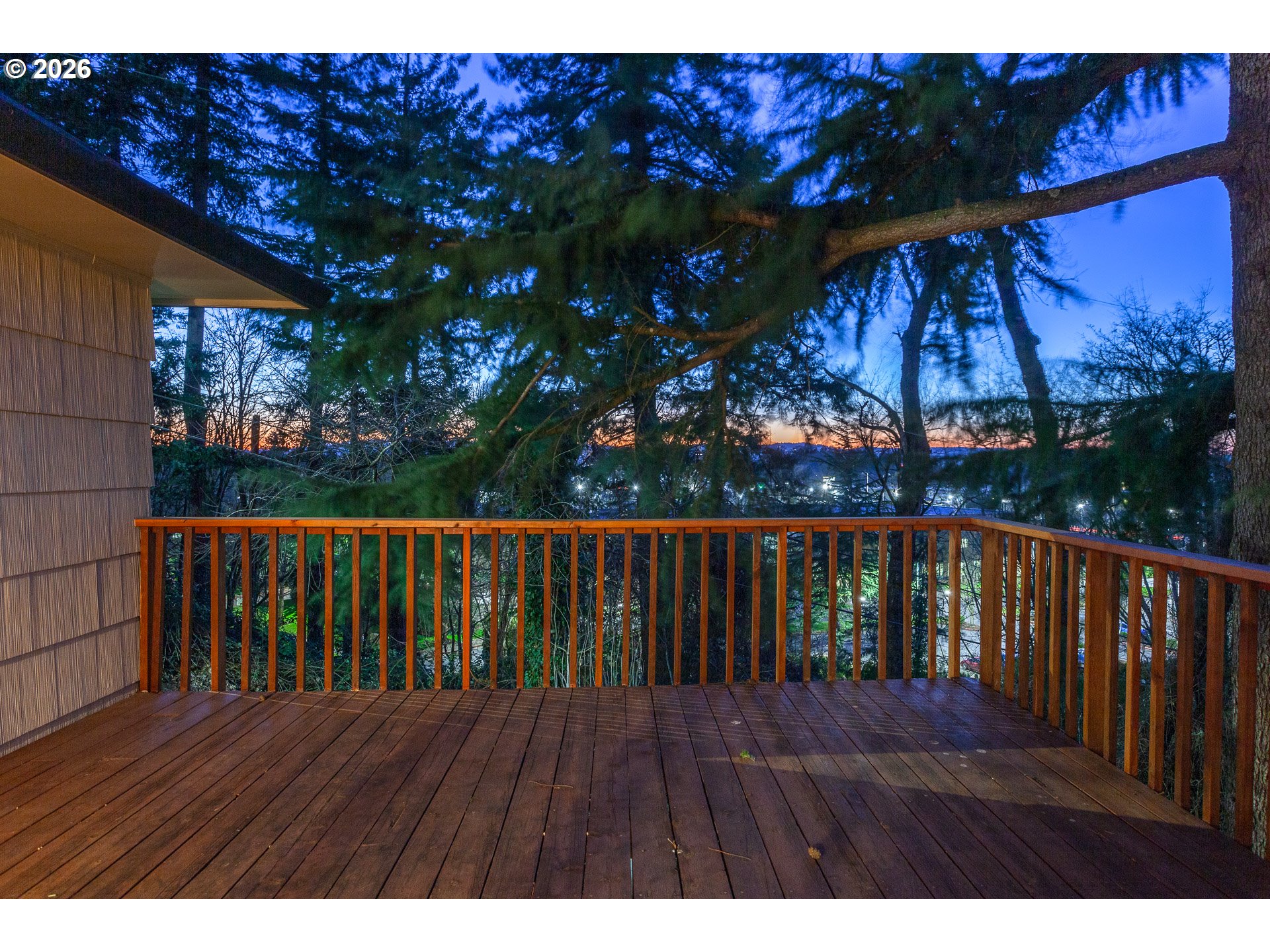 6805 Northeast Multnomah Street Portland, OR 97213 - Photo 9 of 44 a view of balcony with wooden floor