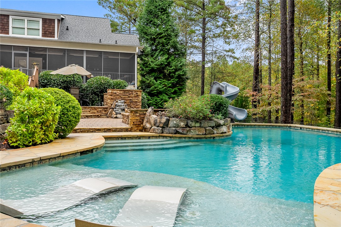 703 Lightwind Court Seneca, SC 29672 - Photo 41 of 50 Pool and screened in porch