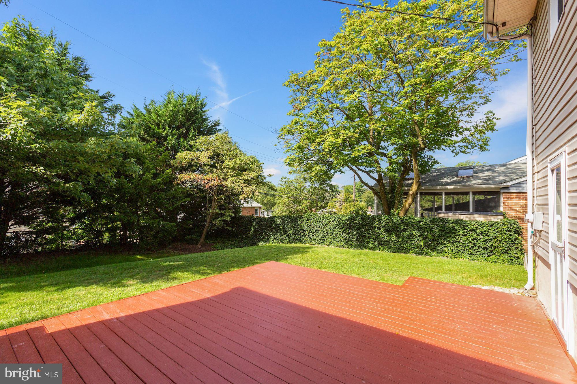 1921 Clifden Road Baltimore, MD 21228 - Photo 31 of 36 Wooden Patio for Entertaining