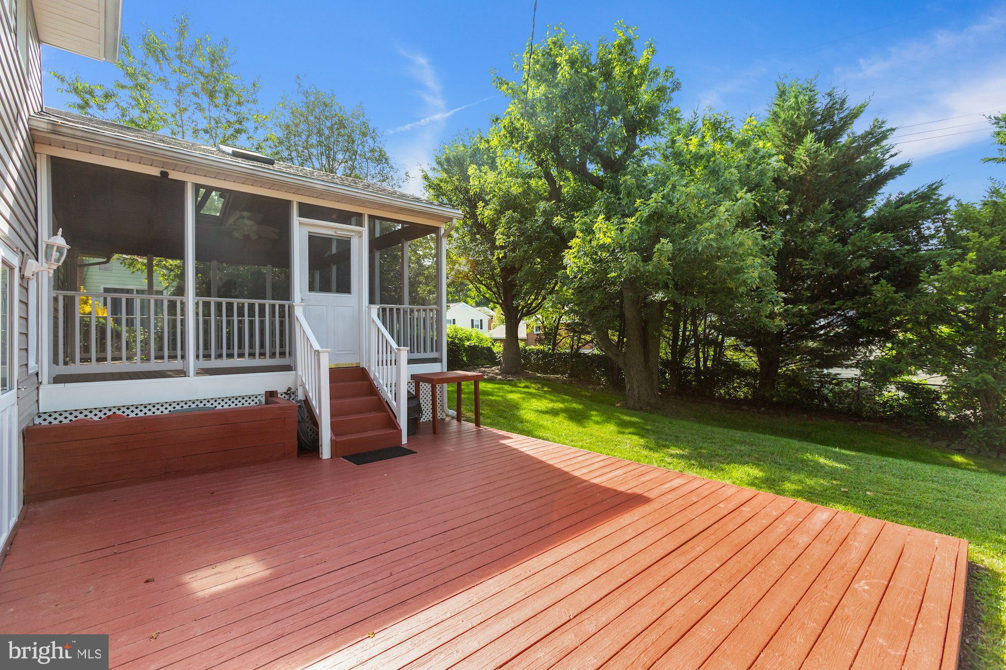 1921 Clifden Road Baltimore, MD 21228 - Photo 32 of 36 Wooden Patio for Entertaining