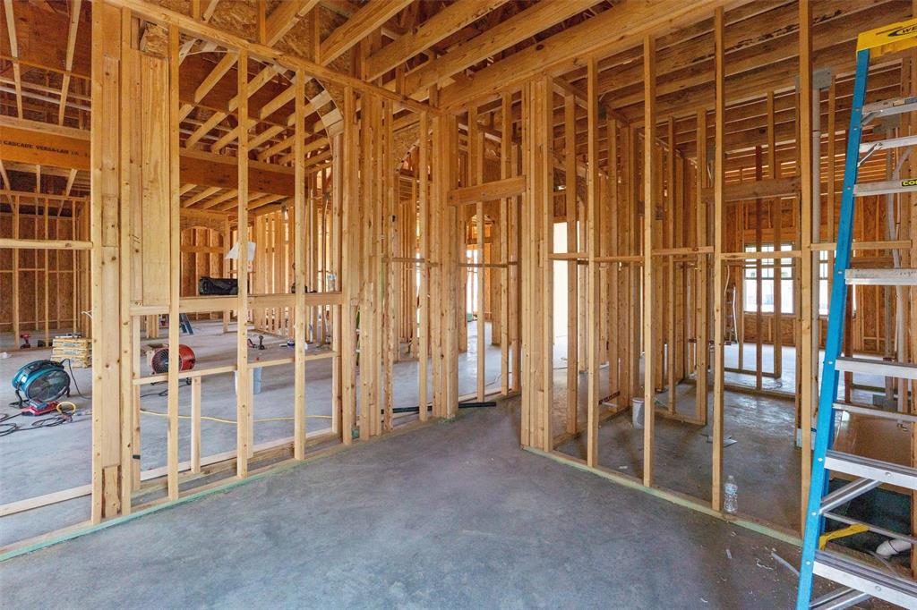 1405 Red Rock Road Hewitt, TX 76643 - Photo 12 of 25 New construction framing with open stud walls and exposed ceiling joists