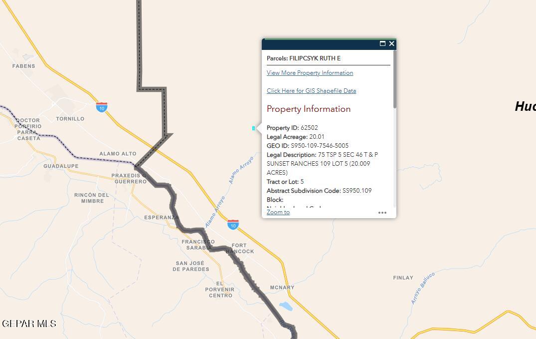 Pn-62502 Pn-62502 Sunset Ranches Fort Hancock, TX 79839 - Photo 4 of 4 a picture of a room with a white walls