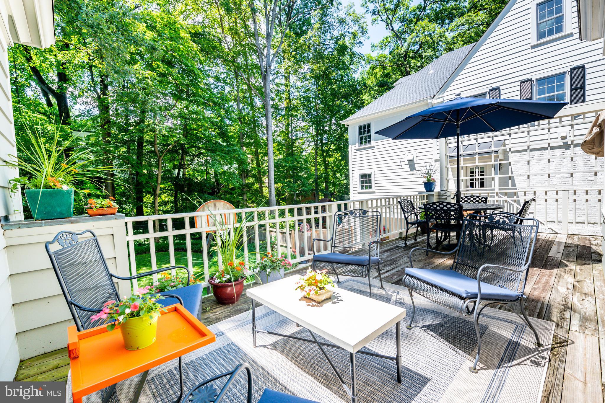 7202 Maple Avenue Chevy Chase, MD 20815 - Photo 3 of 10 Terrace with space for multiple seating areas
