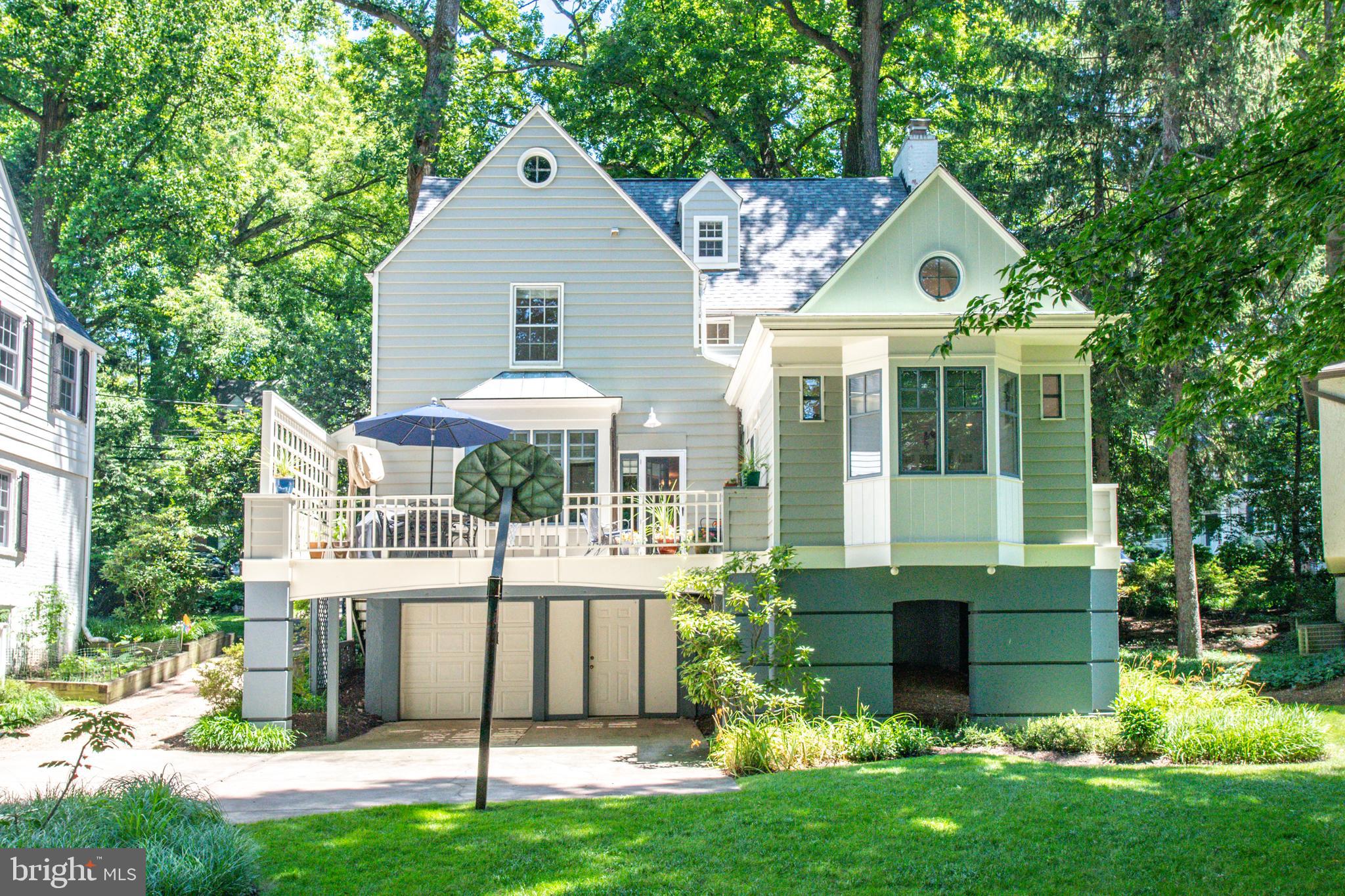 7202 Maple Avenue Chevy Chase, MD 20815 - Photo 9 of 10 Large motor court and easy garage access