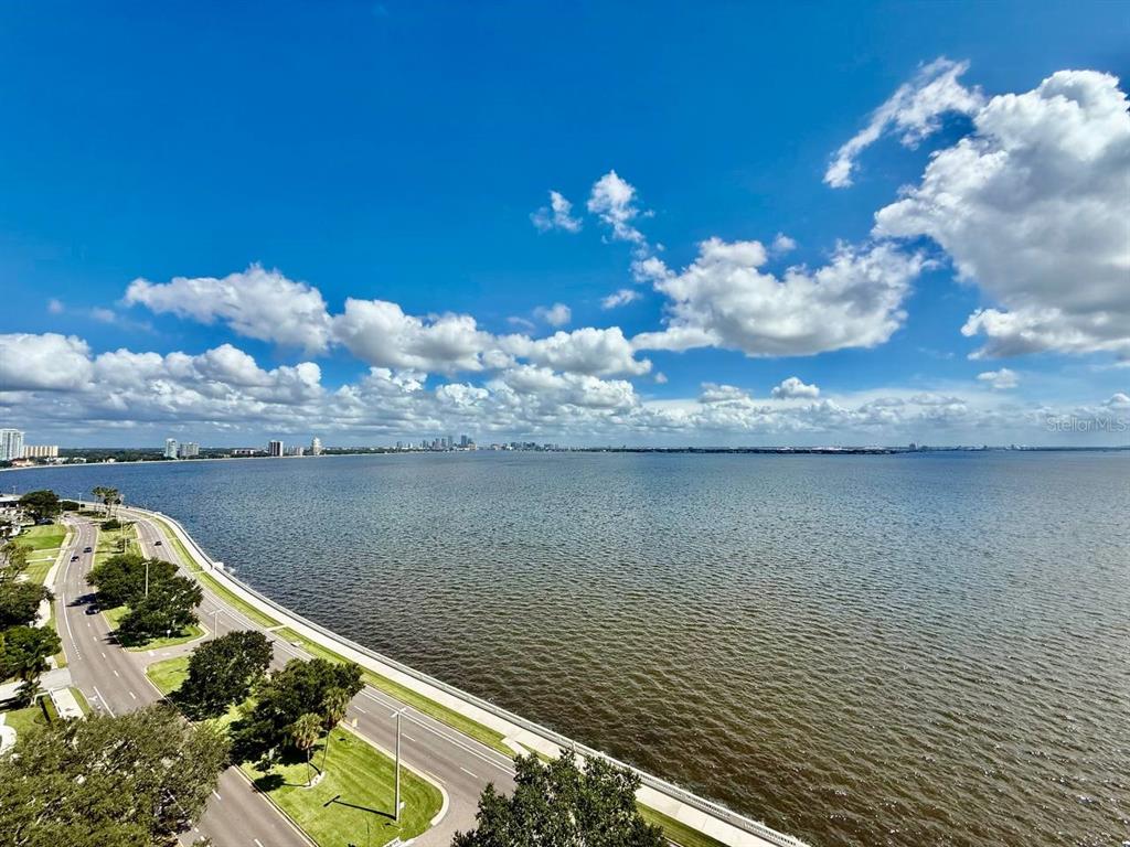 4015 Bayshore Boulevard, Unit 15A Tampa, FL 33611 - Photo 19 of 28 a view of a lake from a balcony