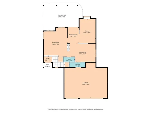 a picture of a floor plan