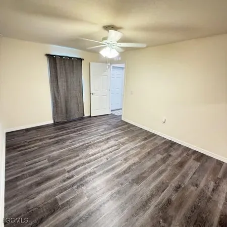 wooden floor in an empty room