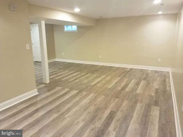 wooden floor in an empty room