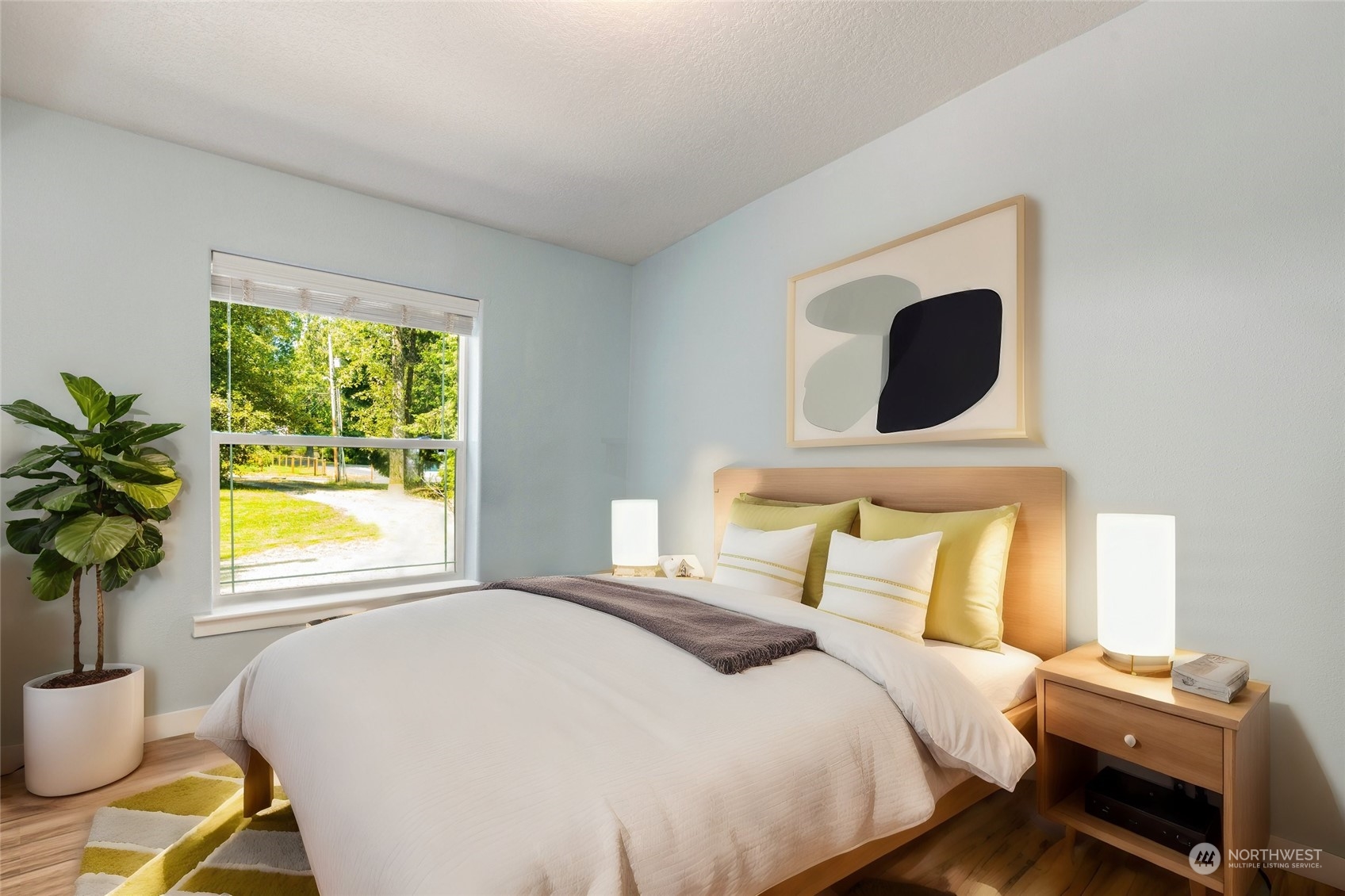 7942 Crockett Road Blaine, WA 98230 - Photo 24 of 33 a bedroom with a bed and a window