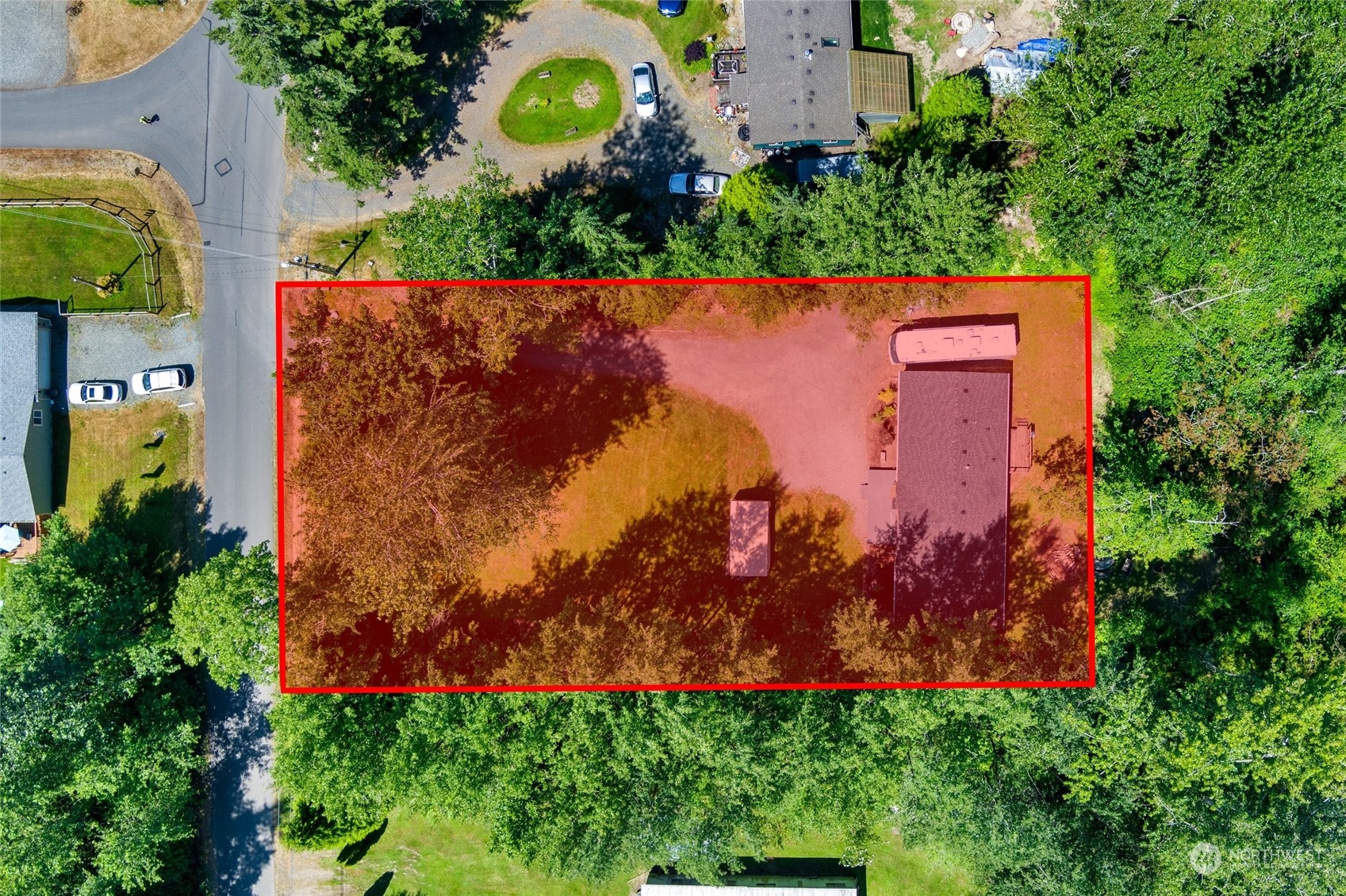 7942 Crockett Road Blaine, WA 98230 - Photo 32 of 33 an aerial view of a house