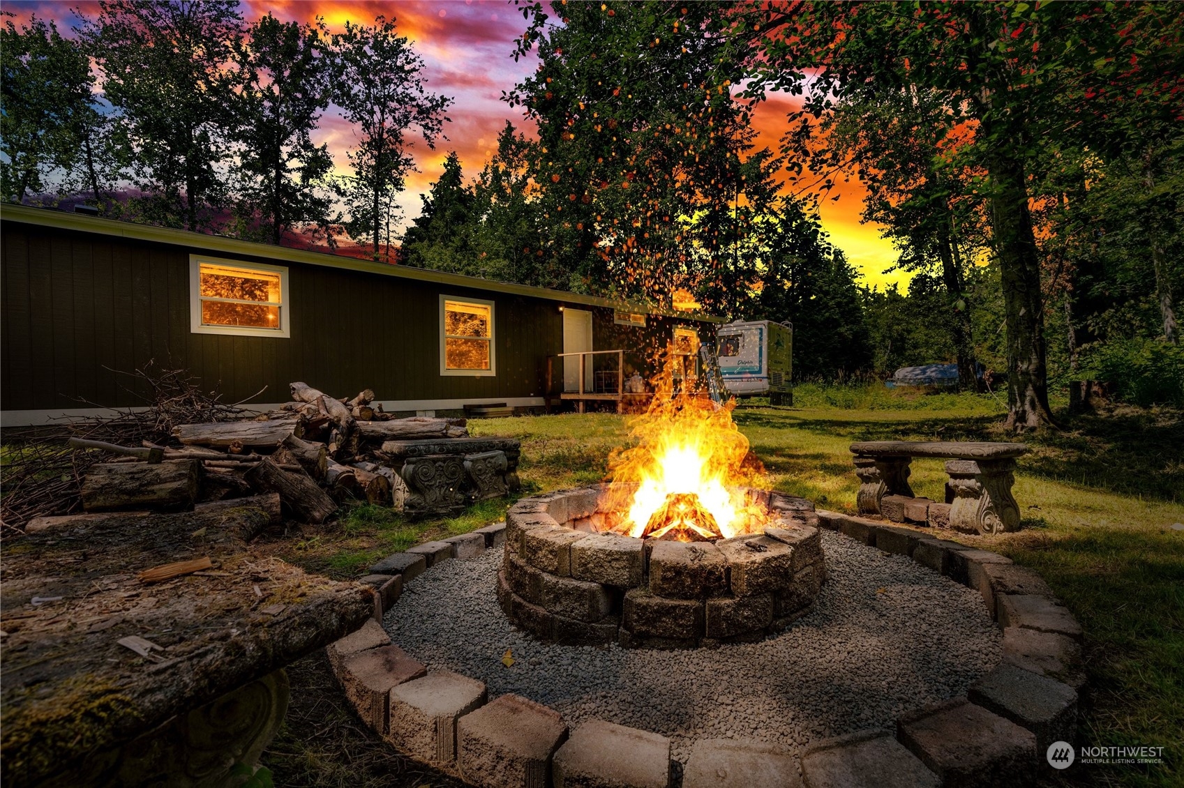 7942 Crockett Road Blaine, WA 98230 - Photo 33 of 33 a view of a swimming pool with sitting area