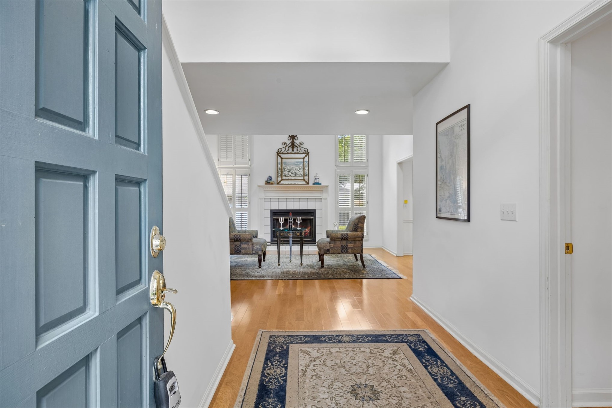 3110 Egans Bluff Road Fernandina Beach, FL 32034 - Photo 2 of 26 Entry to the home is through double doors.