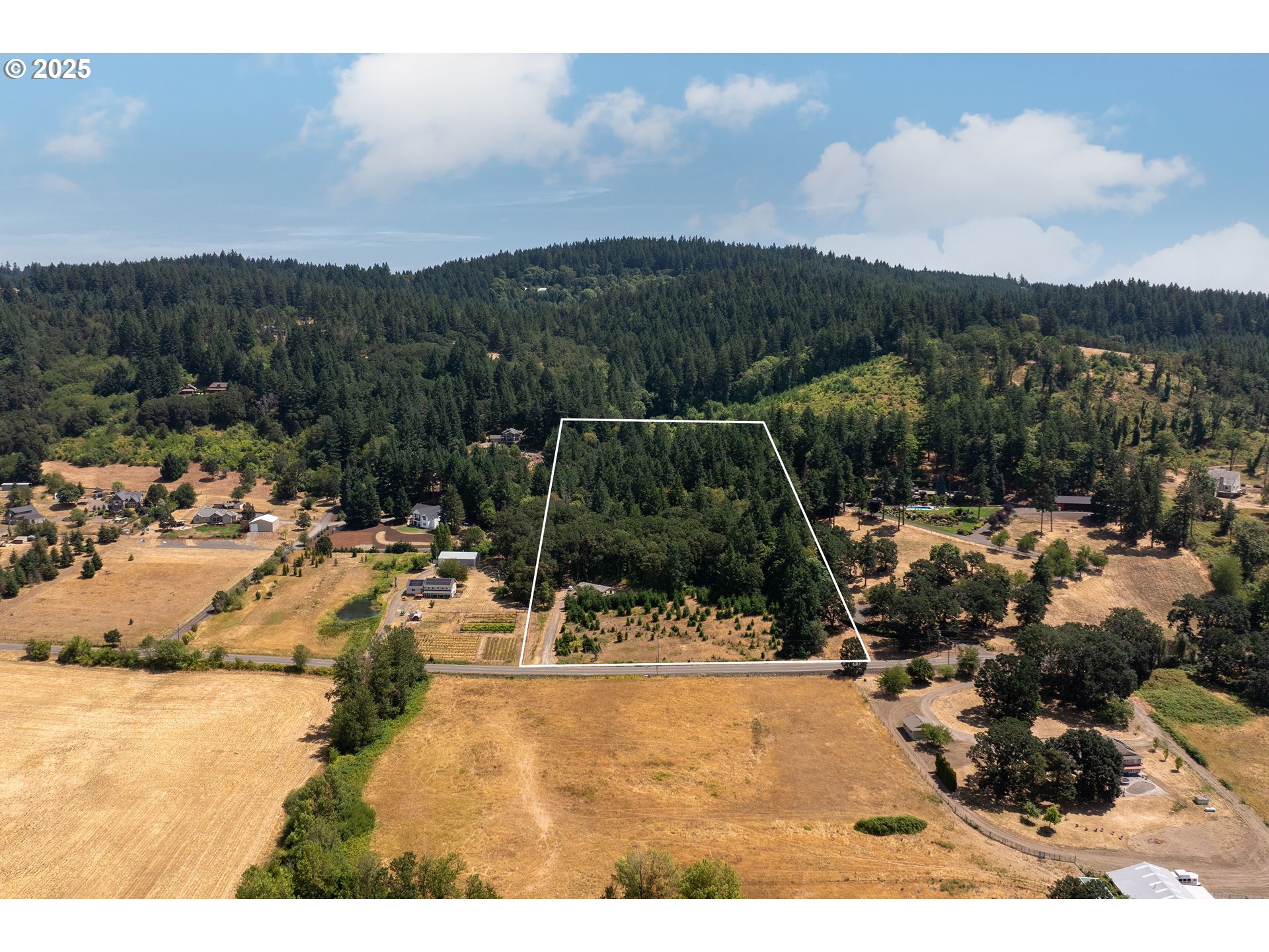 31795 Northeast Wilsonville Road Newberg, OR 97132 - Photo 25 of 26 a view of outdoor space and mountain view