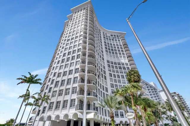 a front view of a building