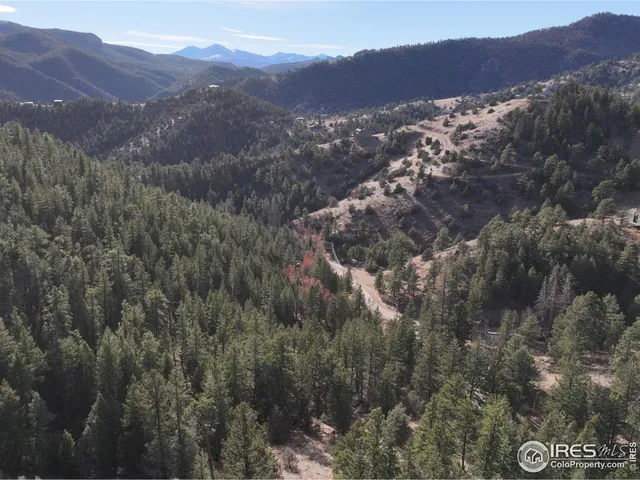 a view of city and mountain