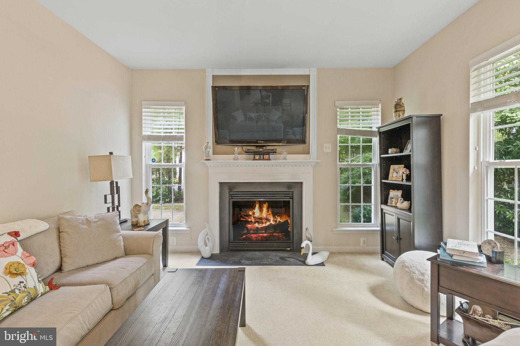 11215 Lord Baltimore Drive Issue, MD 20645 - Photo 7 of 38 Cozy living space with inviting fireplace.