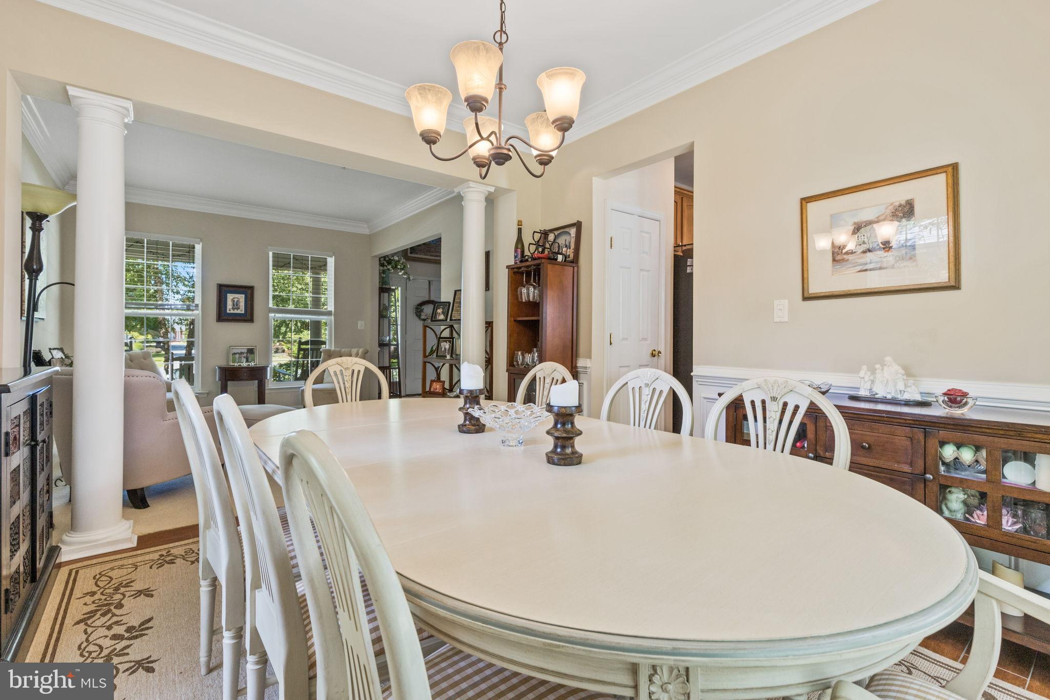 11215 Lord Baltimore Drive Issue, MD 20645 - Photo 9 of 38 Elegant dining space adjacent to Living Room.