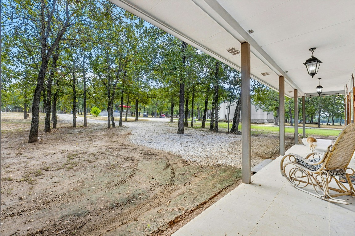 412 Woody Hollow Road Luling, TX 78648 - Photo 14 of 39 a view of outdoor space with seating