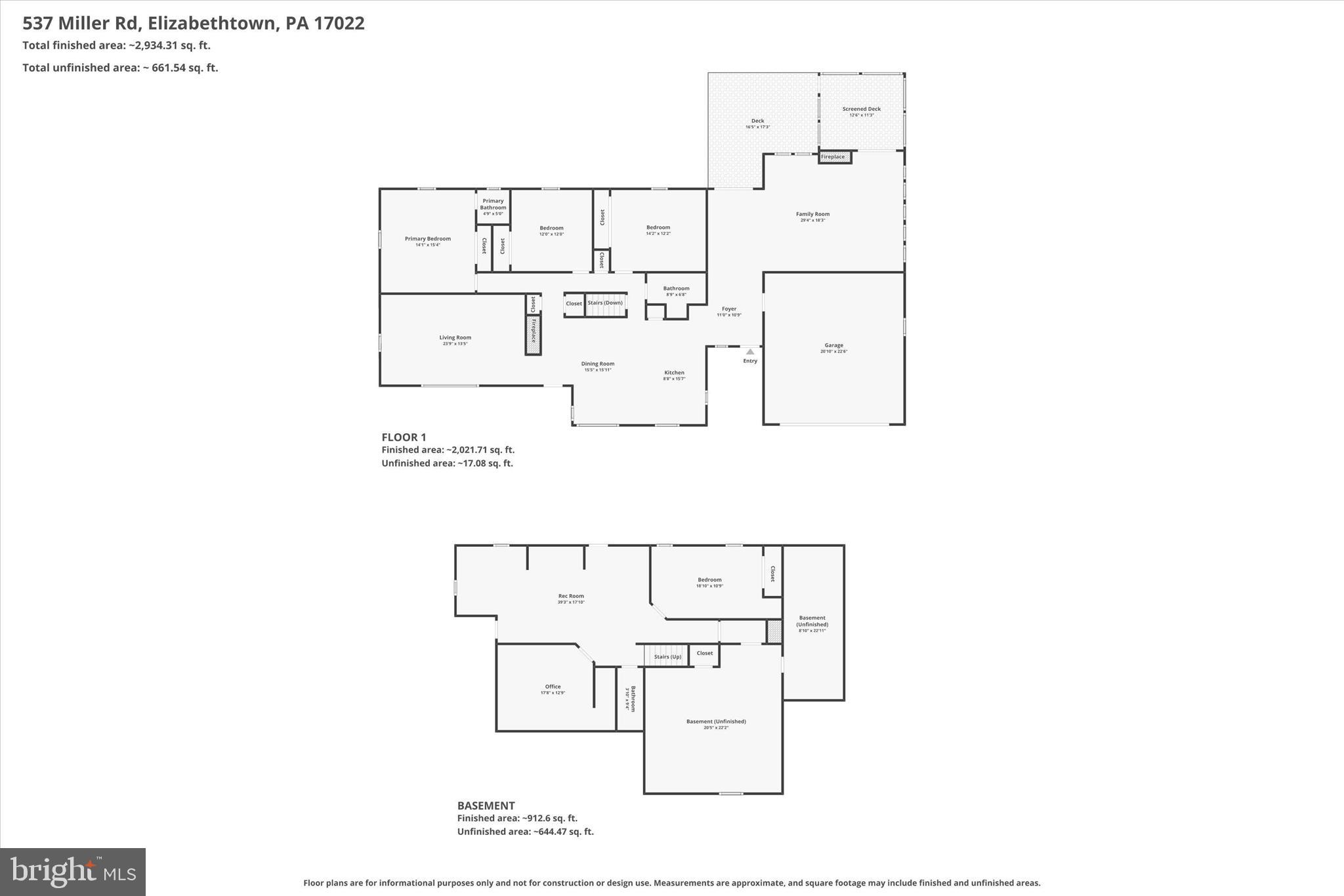 537 Miller Road Elizabethtown, PA 17022 - Photo 41 of 41 Both Floors