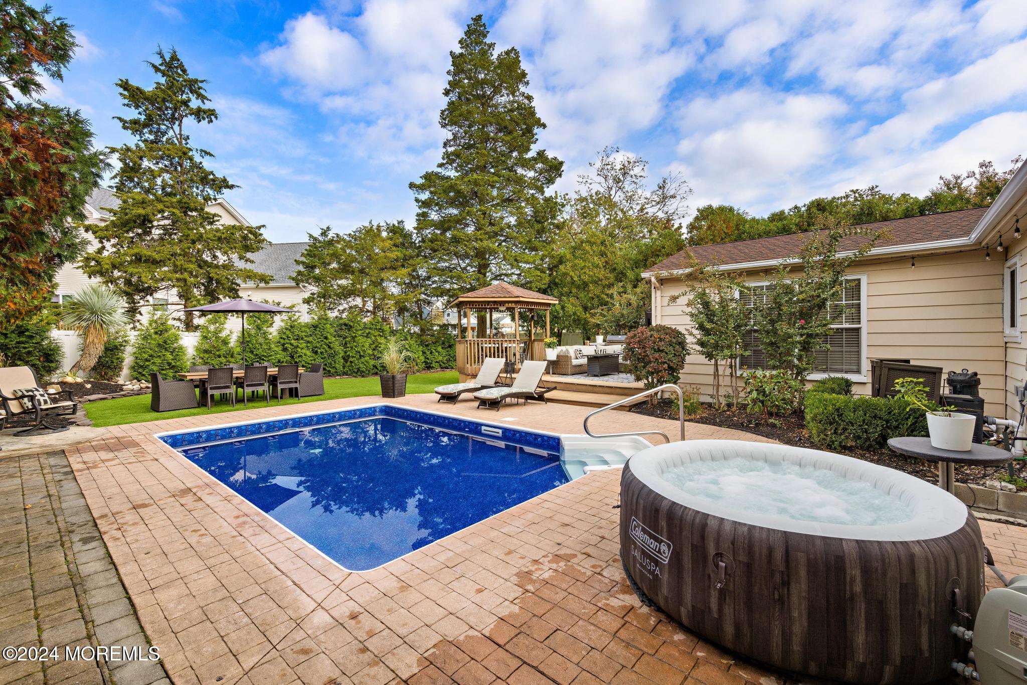 14 Seaton Road Toms River, NJ 08755 - Photo 44 of 59 a view of swimming pool with seating space