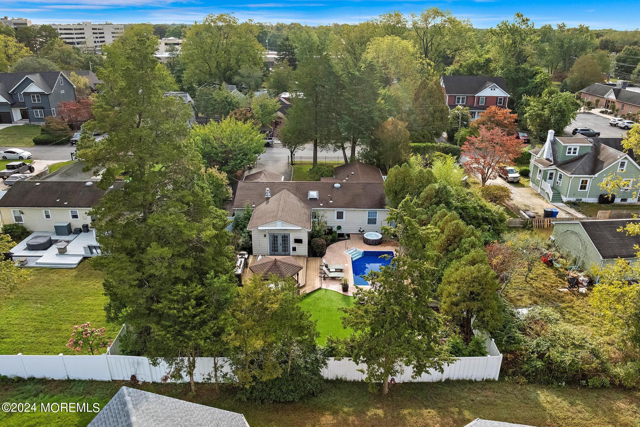 14 Seaton Road Toms River, NJ 08755 - Photo 48 of 59 an aerial view of residential houses with outdoor space and swimming pool