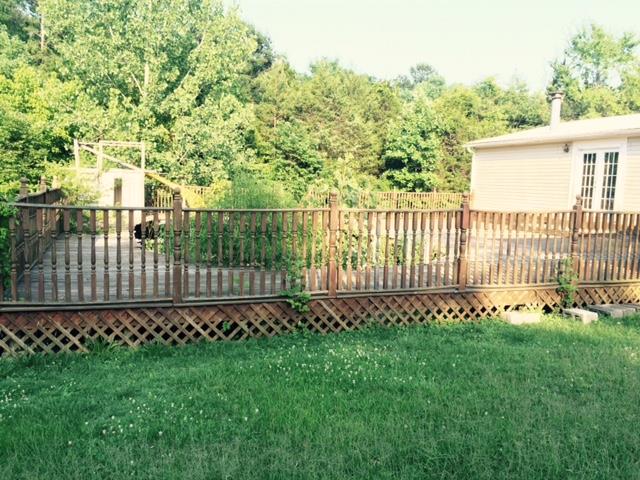 3023 Ross Road Columbia, TN 38401 - Photo 4 of 8 A deck set up for a pool in the back yard.