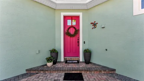 a view of a entryway
