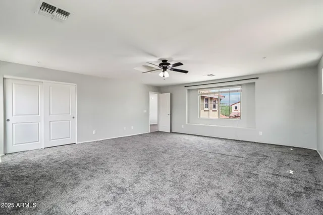 a view of a window in a room