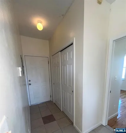 a view of a room with an empty space