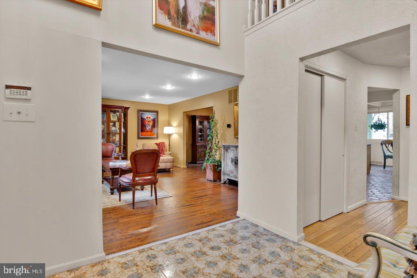 123 Hart Road Cherry Hill, NJ 08034 - Photo 7 of 57 a living room with furniture and a wooden floor
