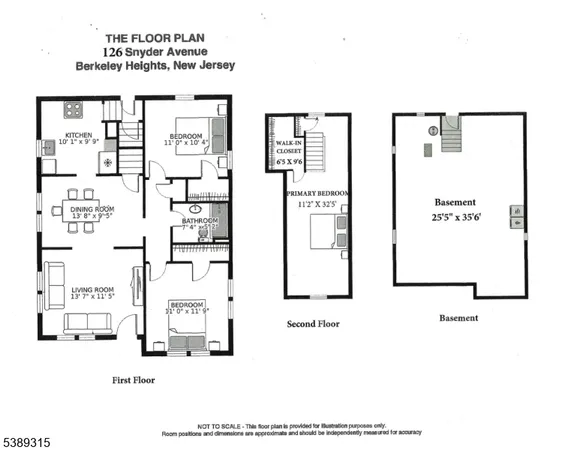 $775,000 | 126 Snyder Avenue, Berkeley Heights, NJ 07922
