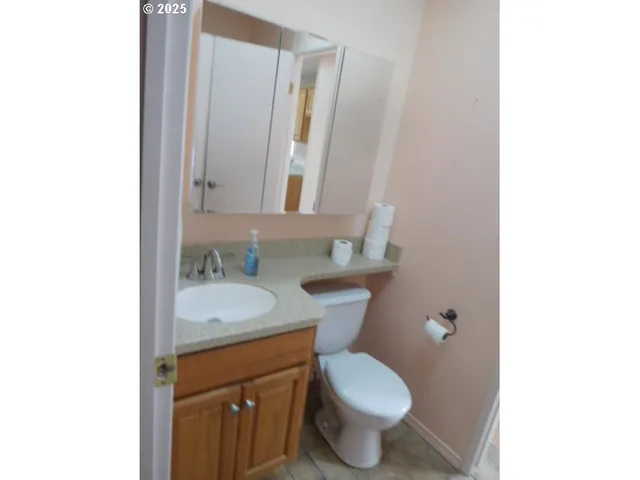 a bathroom with a sink and a toilet