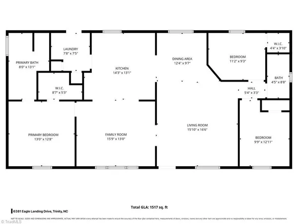 $225,000 | 6381 Eagle Landing Drive, Trinity, NC 27370