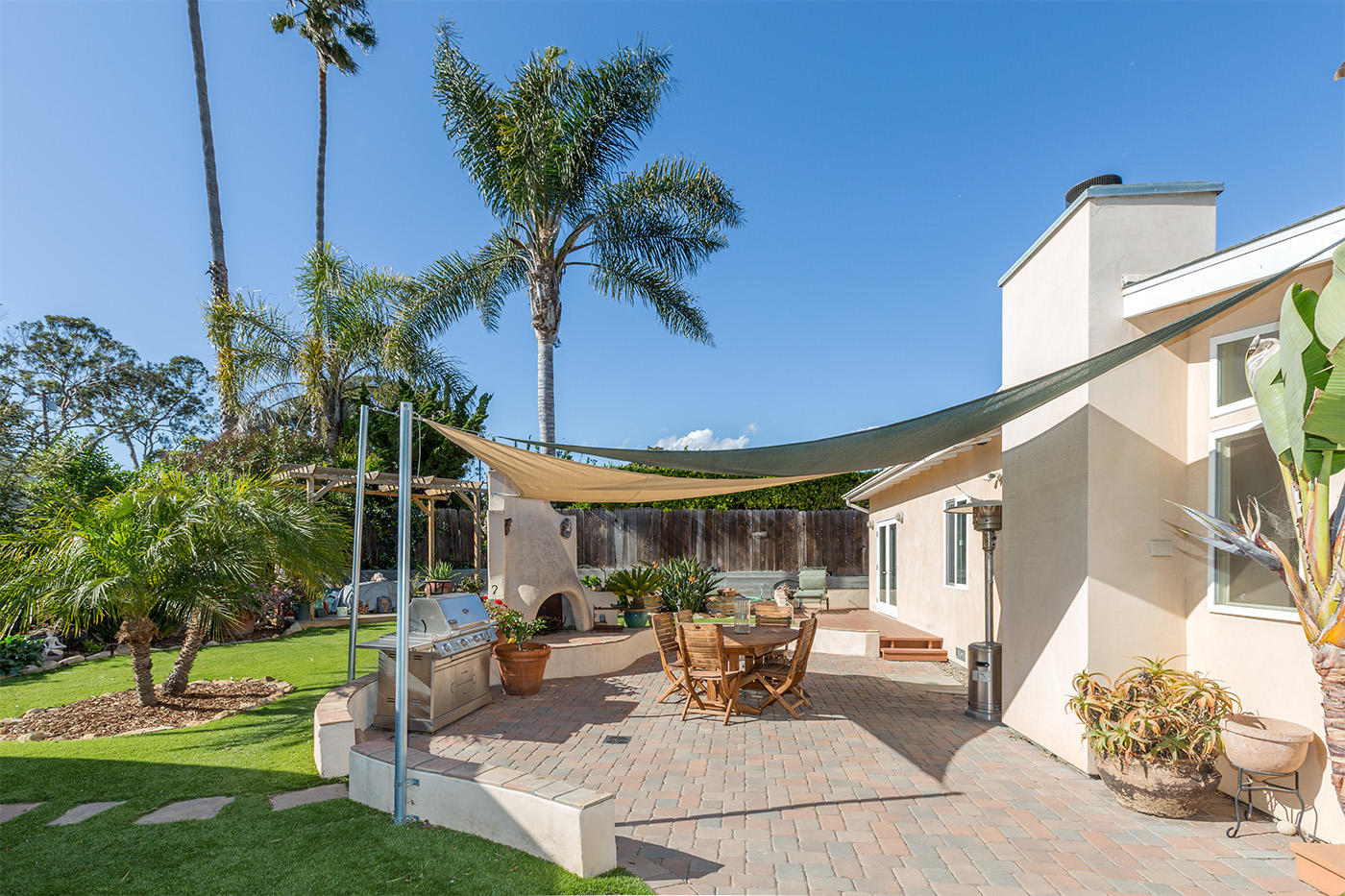 201 Cooper Road Santa Barbara, CA 93109 - Photo 14 of 32 Backyard