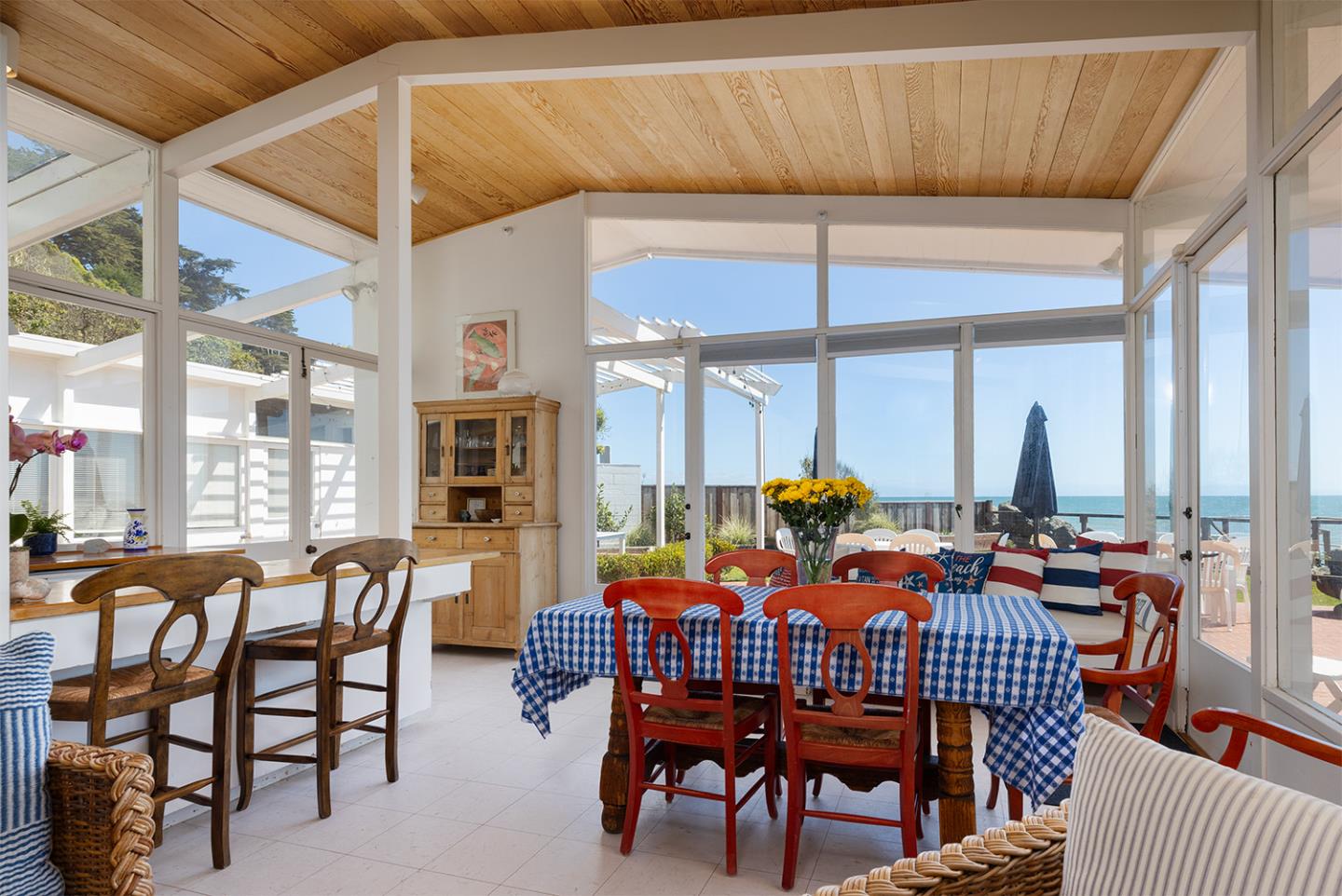 739 Las Olas Drive Aptos, CA 95003 - Photo 11 of 31 a group of chairs sitting in patio of a house