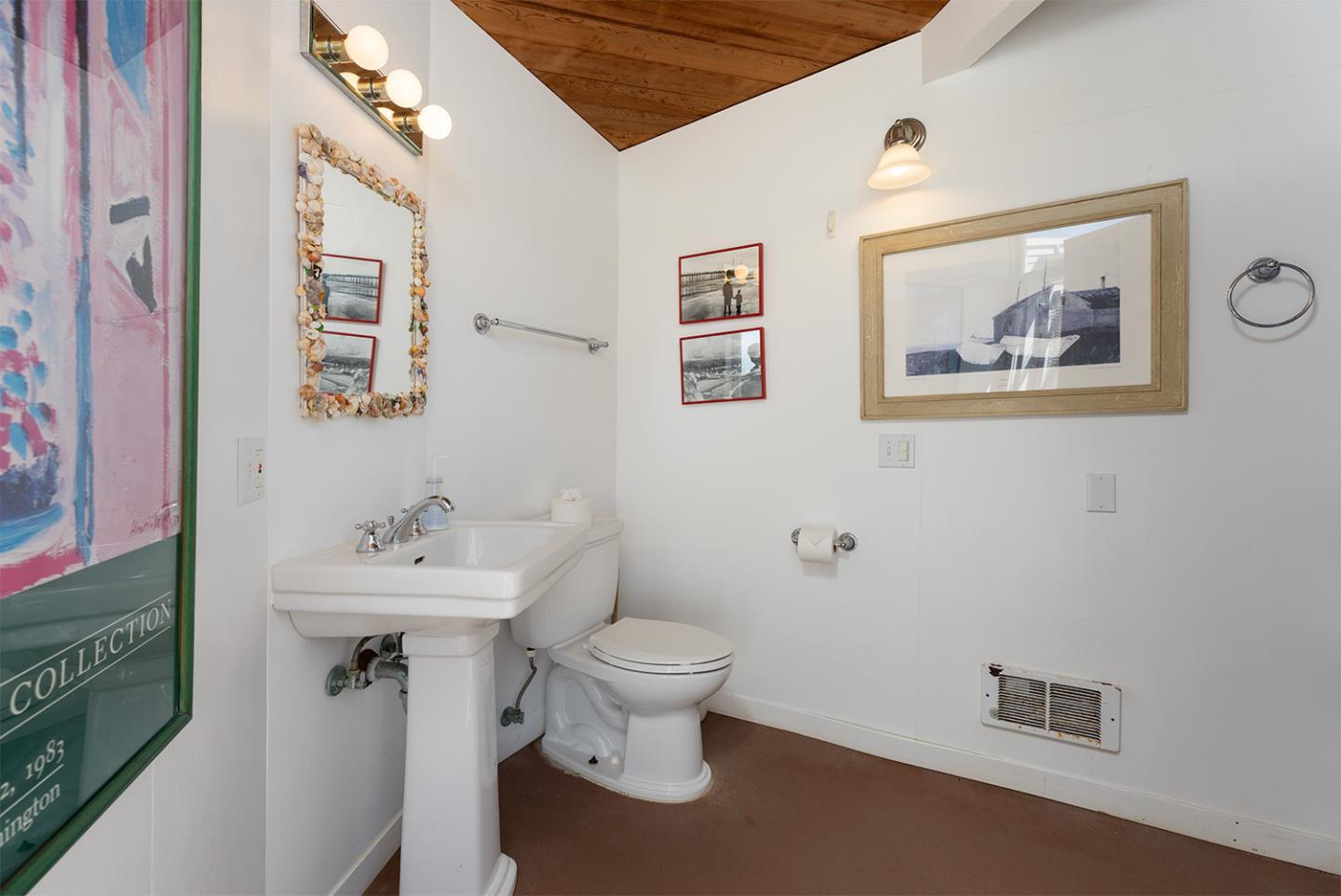 739 Las Olas Drive Aptos, CA 95003 - Photo 25 of 31 a bathroom with a toilet and a sink