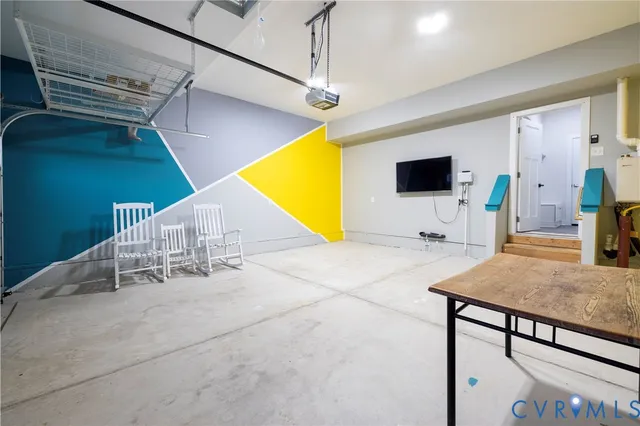 a view of a room with chairs