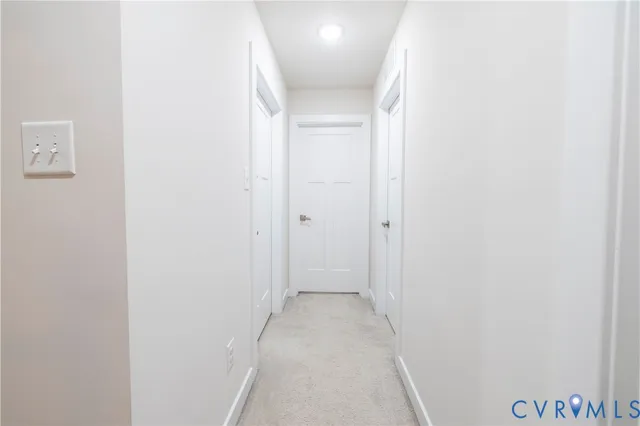 a view of an entryway with staircase