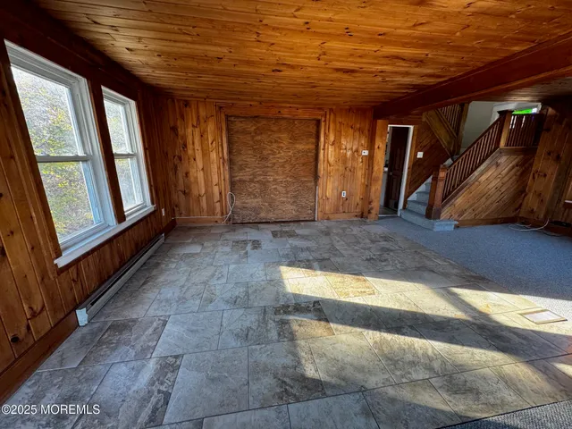 a view of front door