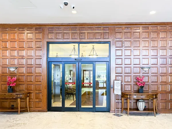 a view of a entryway