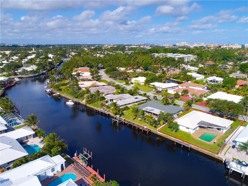 1331 Southwest 5th Court Boca Raton, FL 33432 - Photo 6 of 18 Canal Looking North