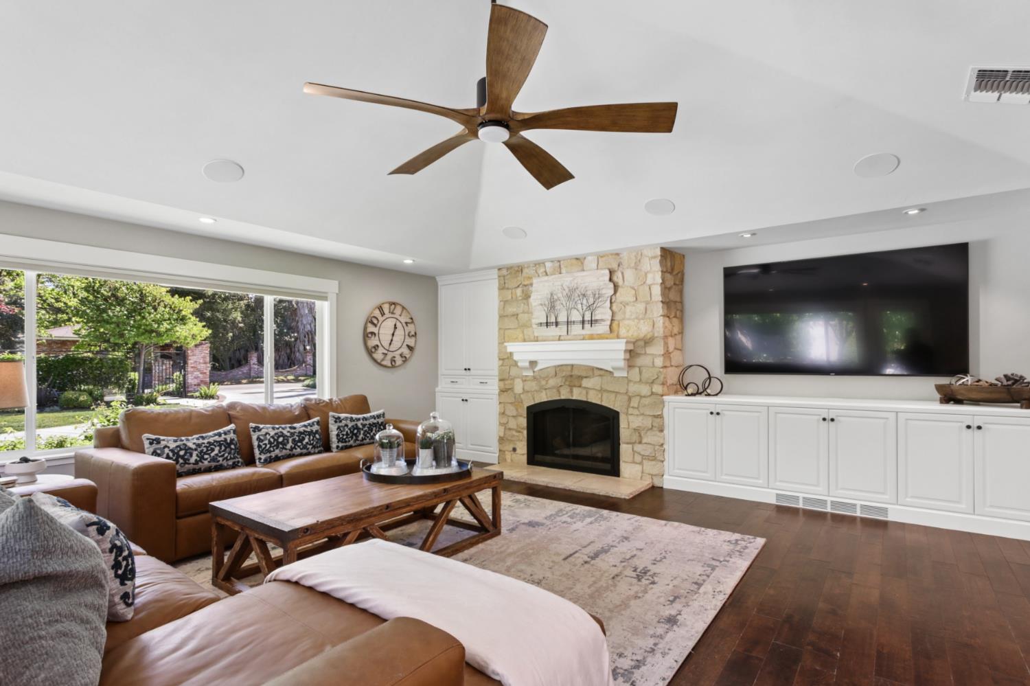 495 Bret Harte Road Sacramento, CA 95864 - Photo 16 of 84 a living room with furniture and a flat screen tv