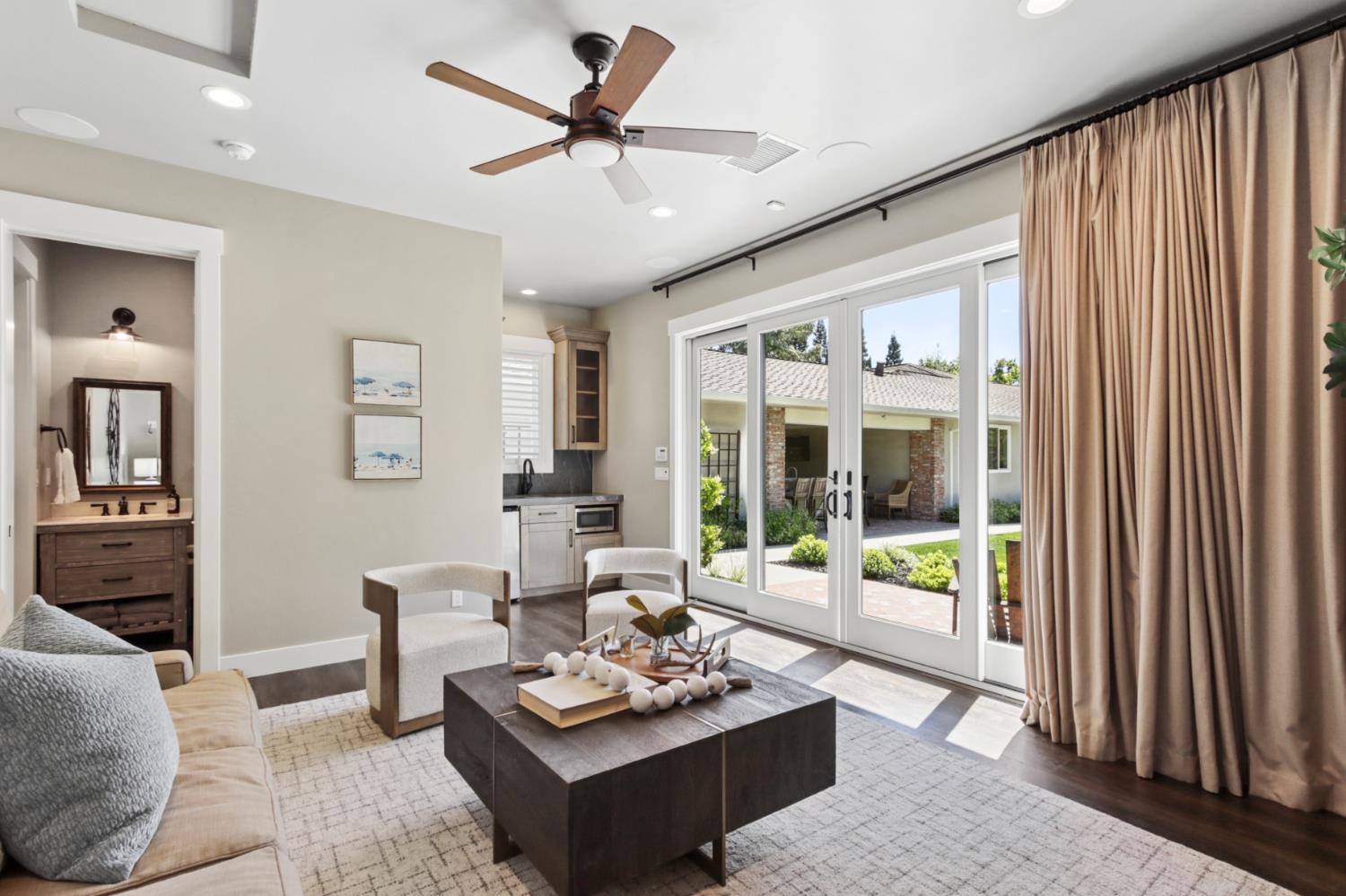 495 Bret Harte Road Sacramento, CA 95864 - Photo 47 of 84 a living room with furniture and a large window